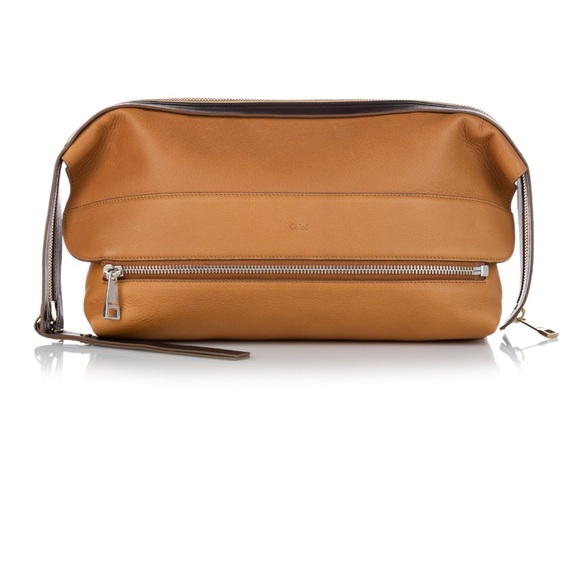 Chloe Handbags - Chloe Dalston Oversized Leather Clutch
